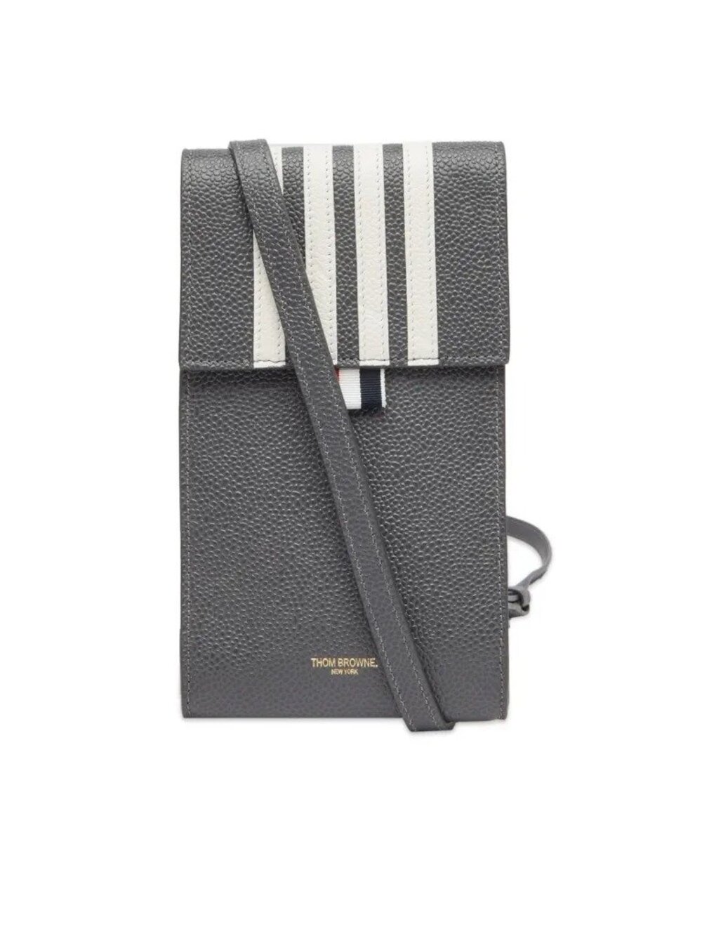 B-3. Thom Browne Pebble Grain Leather Crossbody